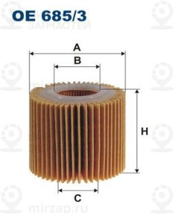 Фильтр масляный FILTRON OE6853