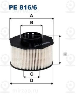 Запчасть FILTRON PE8166