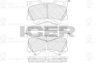 Запчасть ICER 182453