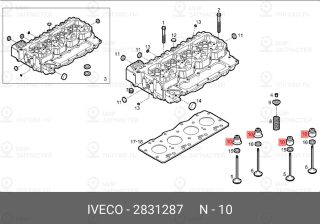 Запчасть IVECO 2831287