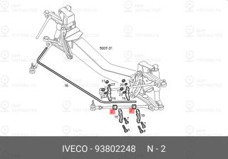 Запчасть IVECO 93802248