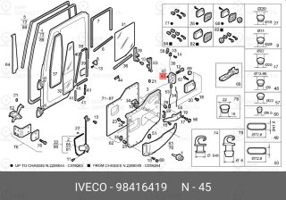 Запчасть IVECO 98416419