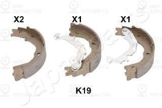 Запчасть JAPANPARTS GFK19AF