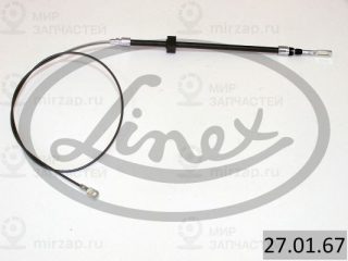Трос стояночного тормоза LINEX 270167