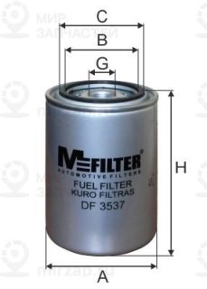 Запчасть MFILTER DF3537