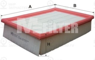 Фильтр воздушный MFILTER K214