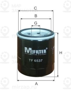 Фильтр масляный MFILTER TF6537