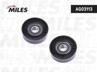 Натяжной ролик поликлинового ремня MILES AG03113