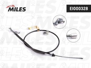 Трос стояночного тормоза MILES EI000328