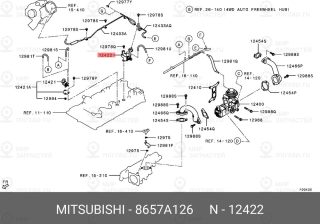 Запчасть MITSUBISHI 8657A126