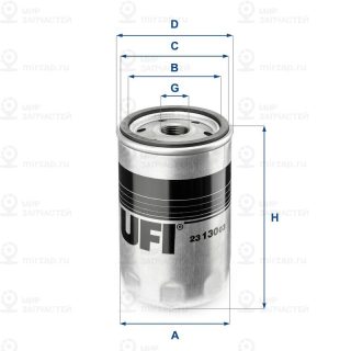 Фильтр масляный UFI 2313003