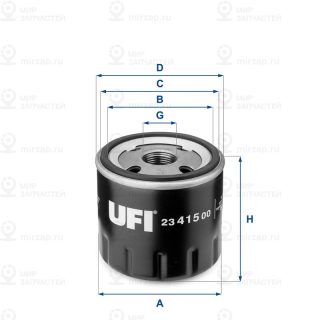 Фильтр масляный UFI 2341500