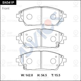 Запчасть ADVICS SN341P