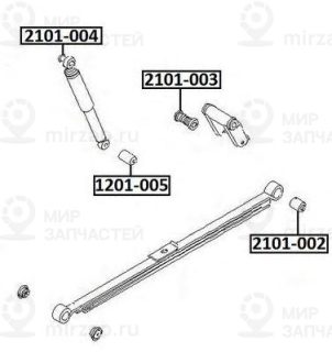 Запчасть ASVA 2101004