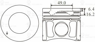 Запчасть AUTOWELT PN54220