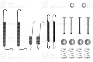 Комплектующие тормозной колодки BOSCH 1987475122
