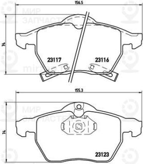 Запчасть BREMBO P59048