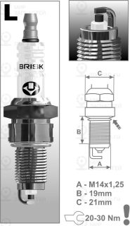 Запчасть BRISK LOR15YC