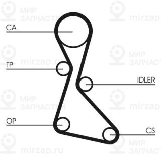 Запчасть Continental CT553