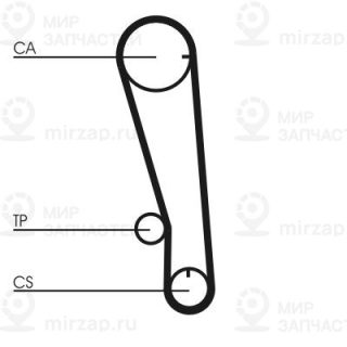 Запчасть Continental CT665