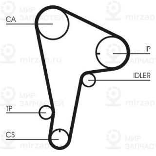 Запчасть Continental CT721
