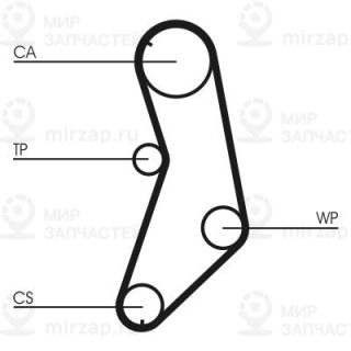Запчасть Continental CT745