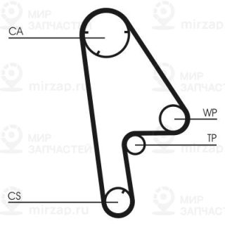 Запчасть Continental CT763
