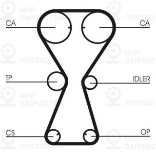 Запчасть Continental CT826