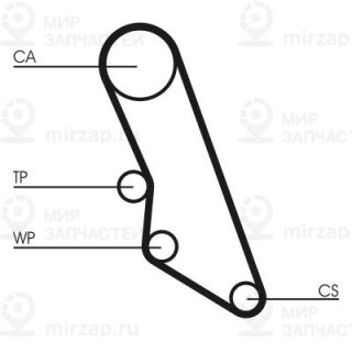 Запчасть Continental CT865