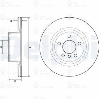 Запчасть DELPHI BG4644C