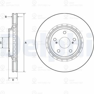 Запчасть DELPHI BG4691C