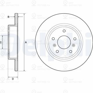 Запчасть DELPHI BG4807C