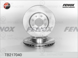 Тормозной диск FENOX TB217040