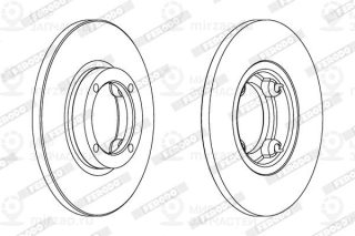 Запчасть FERODO DDF1076C