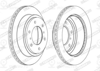 Запчасть FERODO DDF1385C