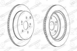 Запчасть FERODO DDF2072C