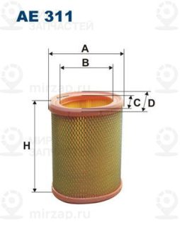 Фильтр воздушный FILTRON AE311