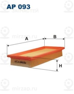 Фильтр воздушный FILTRON AP093
