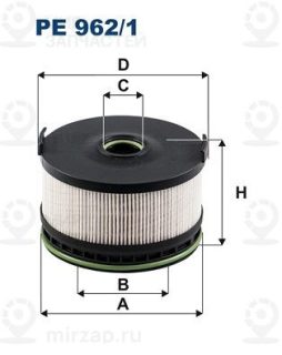 Фильтр топливный FILTRON PE9621