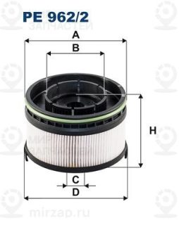Фильтр топливный FILTRON PE9622