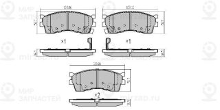 Запчасть FREMAX FBP1547