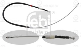 Трос стояночного тормоза FEBI 30727