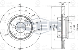 Запчасть ICER 78BD53012