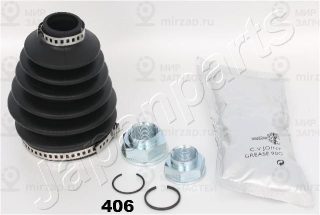 Комплект пыльника приводного вала JAPANPARTS KB406
