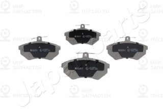 Комплект тормозных колодок (дисковый тормоз) JAPANPARTS PA0082AF