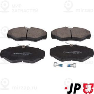 Комплект тормозных колодок (дисковый тормоз) JP GROUP 1263601910