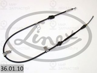 Трос стояночного тормоза LINEX 360110