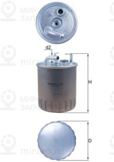 Фильтр топливный MAHLE KL1001