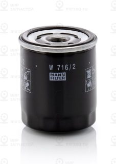 Фильтр масляный MANN-FILTER W7162