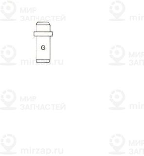 Направляющая втулка клапана METELLI 012471
